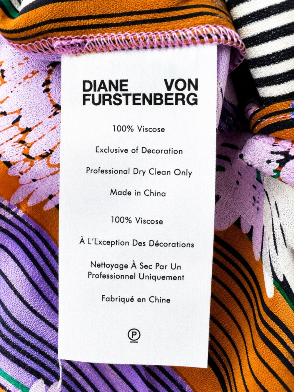 Diane von Furstenberg Floral Shirt Dress Large - Picture 6 of 7